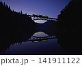 夕暮れの第1只見川橋梁（只見線） 141911122