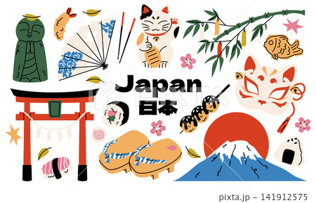 Japan Travel Culture and Traditional Symbols Japan Travel Culture and Traditional Symbols 141912575