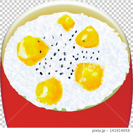 一碗栗子飯(手繪風格插圖) 一碗栗子飯(手繪風格插圖) 141914058