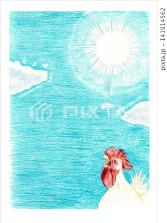 朝 にわとり イラスト 朝 にわとり イラスト 141914562