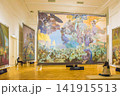 ミュシャの大作「スラヴ叙事詩」展示風景 チェコ・モラフスキー・クルムロフ ミュシャの大作「スラヴ叙事詩」展示風景 チェコ・モラフスキー・クルムロフ 141915513