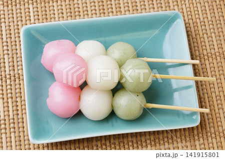 和菓子　三色団子 141915801