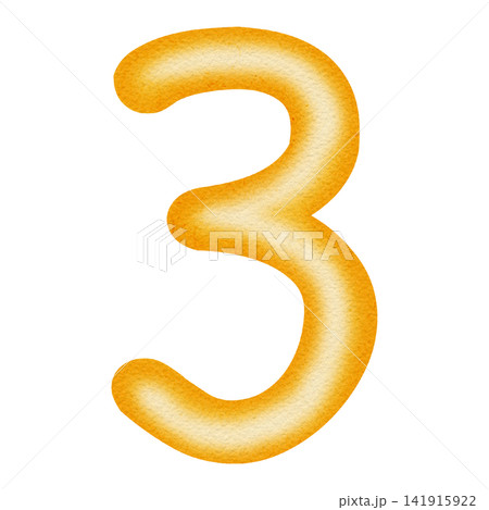 Hand drawn watercolor number isolated on a white background. Bright textured numbers from 0 to 9 for birthdays, anniversaries, party invitations, children's design, and cardmaking. Hand drawn watercolor number isolated on a white background. Bright textured numbers from 0 to 9 for birthdays, anniversaries, party invitations, children's design, and cardmaking. 141915922