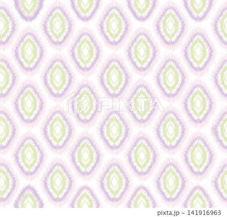Stylish flourish swirl line petal ornament seamless pattern. Abstract vintage fabric fashion seamless texture for wallpapers, textile. 141916963
