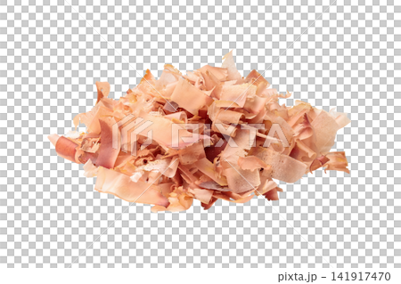 PNG image of a small portion of shaved bonito flakes cut out. PNG image of a small portion of shaved bonito flakes cut out. 141917470