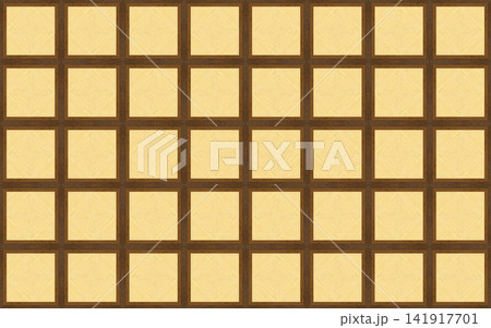 Repeating Walnut and Pine Wood Marquetry Compass Star Parquet Floor Repeating Walnut and Pine Wood Marquetry Compass Star Parquet Floor 141917701