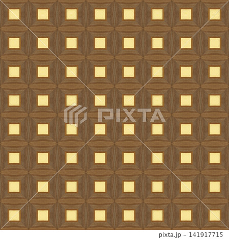 Repeating Walnut and Pine Wood Marquetry Compass Star Parquet Floor Repeating Walnut and Pine Wood Marquetry Compass Star Parquet Floor 141917715