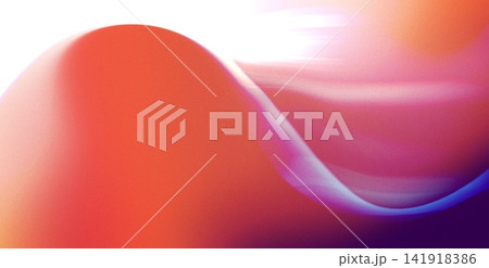 Abstract Orange and Purple Gradient Curve Background 141918386