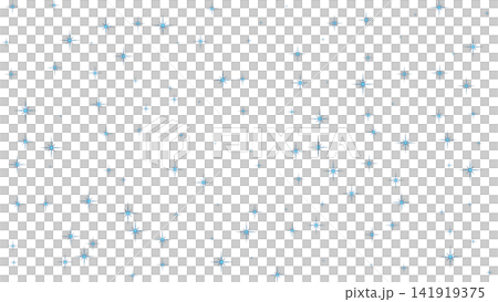 Seamless overlay pattern of light blue sparkling stars and glowing particles on a transparent background Seamless overlay pattern of light blue sparkling stars and glowing particles on a transparent background 141919375