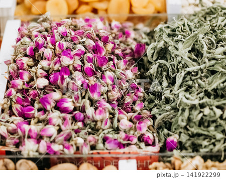 Spices in Baku market - Azerbaijan: seeds and other plant substance primarily used for flavoring or coloring food Spices in Baku market - Azerbaijan: seeds and other plant substance primarily used for flavoring or coloring food 141922299