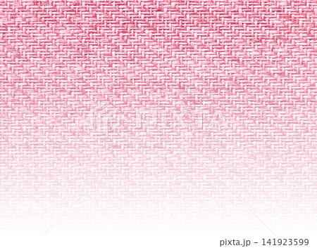 赤色の編み込みテクスチャ背景素材 上から下へ薄くなるグラデーション  横 他色有 141923599
