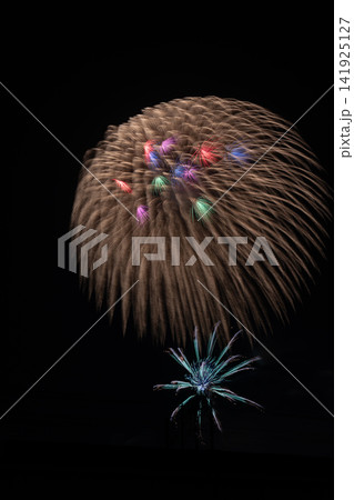 夜空を彩る幻想的な花火 夜空を彩る幻想的な花火 141925127