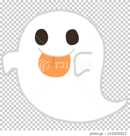 ハロウィンのゴーストのイラスト 141926922