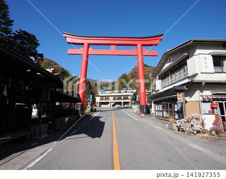群馬県 榛名山大鳥居 群馬県 榛名山大鳥居 141927355