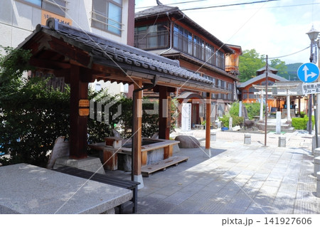 飯坂温泉発祥の地 鯖湖神社近辺(福島県福島市) 飯坂温泉発祥の地 鯖湖神社近辺(福島県福島市) 141927606