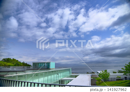 【神奈川】横須賀　美術館の風景 141927962