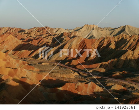 張掖・七彩丹霞　Zhangye Qicai 中国 141928561