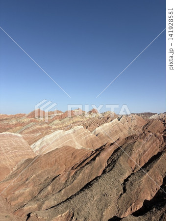 張掖 七彩丹霞地質公園 Zhangye Qicai 中国 張掖 七彩丹霞地質公園 Zhangye Qicai 中国 141928581