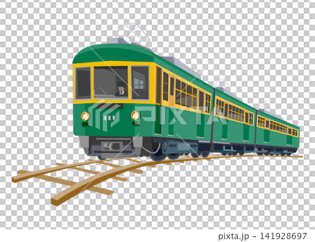 列車插圖 - 江之電300系列車 141928697