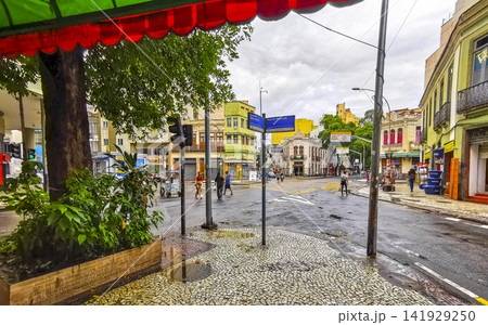 Rio de Janeiro Brazil Santa Teresa City Downtown Street and Cityscape. Rio de Janeiro Brazil Santa Teresa City Downtown Street and Cityscape. 141929250