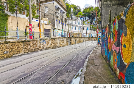 Rio de Janeiro Brazil City Street Art Graffiti and Paintings. 141929281