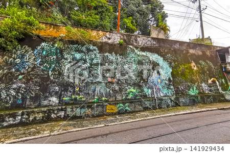 Rio de Janeiro Brazil City Street Art Graffiti and Paintings. Rio de Janeiro Brazil City Street Art Graffiti and Paintings. 141929434