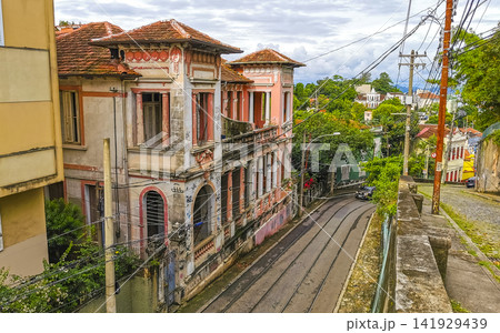 Rio de Janeiro Brazil Santa Teresa City Downtown Street and Cityscape. Rio de Janeiro Brazil Santa Teresa City Downtown Street and Cityscape. 141929439