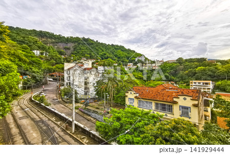 Rio de Janeiro Brazil Santa Teresa City Downtown Street and Cityscape. Rio de Janeiro Brazil Santa Teresa City Downtown Street and Cityscape. 141929444
