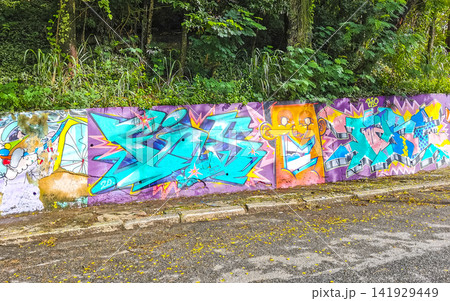 Rio de Janeiro Brazil City Street Art Graffiti and Paintings. Rio de Janeiro Brazil City Street Art Graffiti and Paintings. 141929449