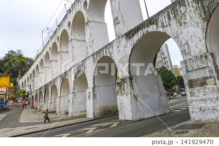 Rio de Janeiro Brazil City Arcos da Lapa bridge arches. Rio de Janeiro Brazil City Arcos da Lapa bridge arches. 141929470