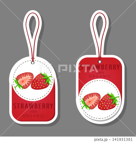 Sweet juicy tasty natural eco product strawberry 141931381