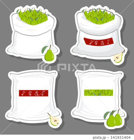 Sacks with natural food Sacks with natural food 141931404