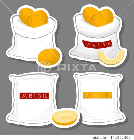 Sacks with natural food Sacks with natural food 141931405