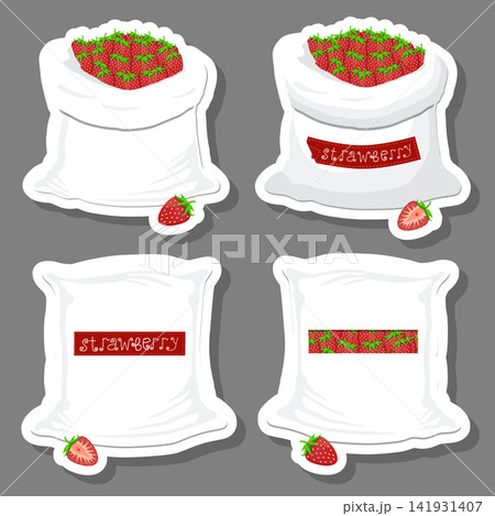Sacks with natural food Sacks with natural food 141931407