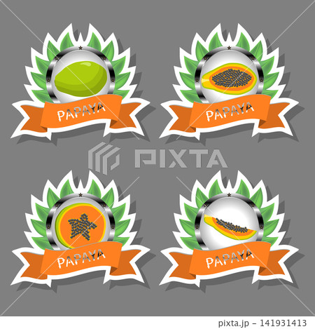 Sweet juicy tasty natural eco product papaya Sweet juicy tasty natural eco product papaya 141931413