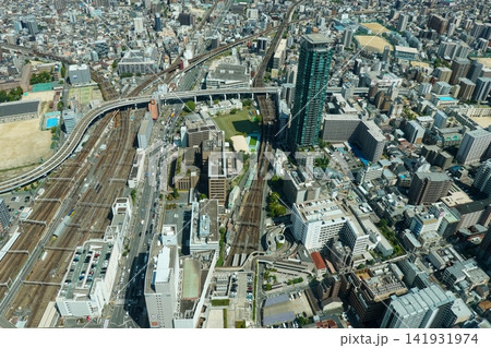 あべのハルカス展望台から360度の眺め(2026年8月撮影) あべのハルカス展望台から360度の眺め(2026年8月撮影) 141931974