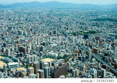 あべのハルカス展望台から360度の眺め（2026年8月撮影） 141931983