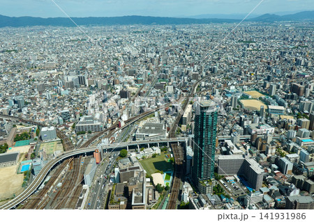 あべのハルカス展望台から360度の眺め（2026年8月撮影） 141931986