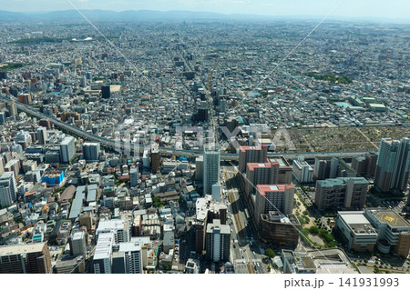 あべのハルカス展望台から360度の眺め（2026年8月撮影） 141931993