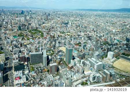 あべのハルカス展望台から360度の眺め（2026年8月撮影） 141932019