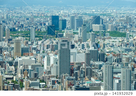あべのハルカス展望台から360度の眺め（2026年8月撮影） 141932029