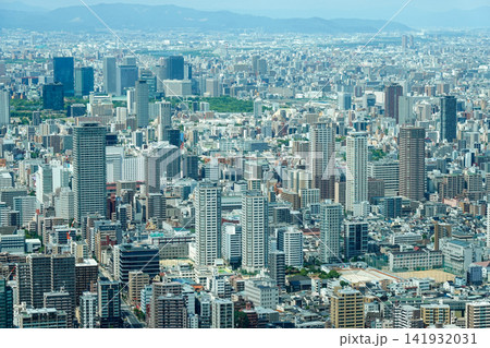 あべのハルカス展望台から360度の眺め(2026年8月撮影) あべのハルカス展望台から360度の眺め(2026年8月撮影) 141932031
