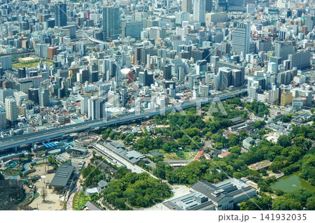 あべのハルカス展望台から360度の眺め(2026年8月撮影) あべのハルカス展望台から360度の眺め(2026年8月撮影) 141932035