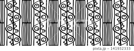 Seamless African pattern. Seamless African pattern. 141932333
