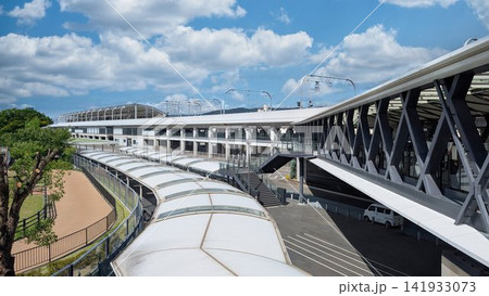 京阪電車　淀駅 141933073