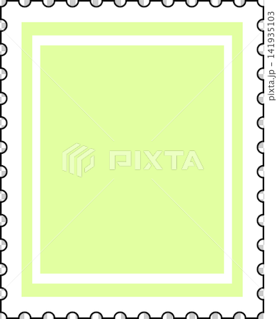 Stamp frame, memo, message, letter Stamp frame, memo, message, letter 141935103