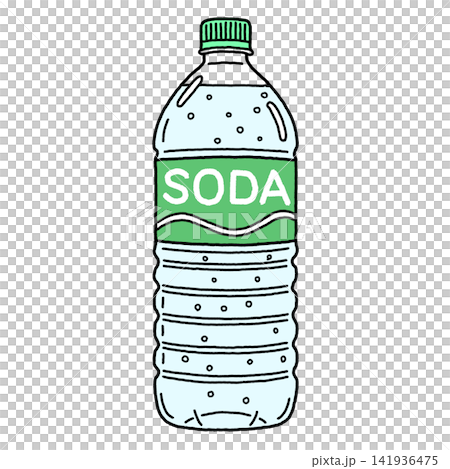 Soda in a plastic bottle Soda in a plastic bottle 141936475
