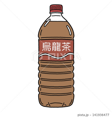ペットボトルの烏龍茶 ペットボトルの烏龍茶 141936477