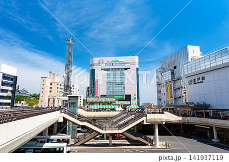 JR水戸駅　北口デッキを歩く　茨城県水戸市宮町 141937119