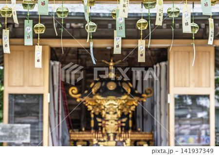 夏の竹駒神社 参道の風鈴 夏詣 宮城県岩沼市 夏の竹駒神社 参道の風鈴 夏詣 宮城県岩沼市 141937349